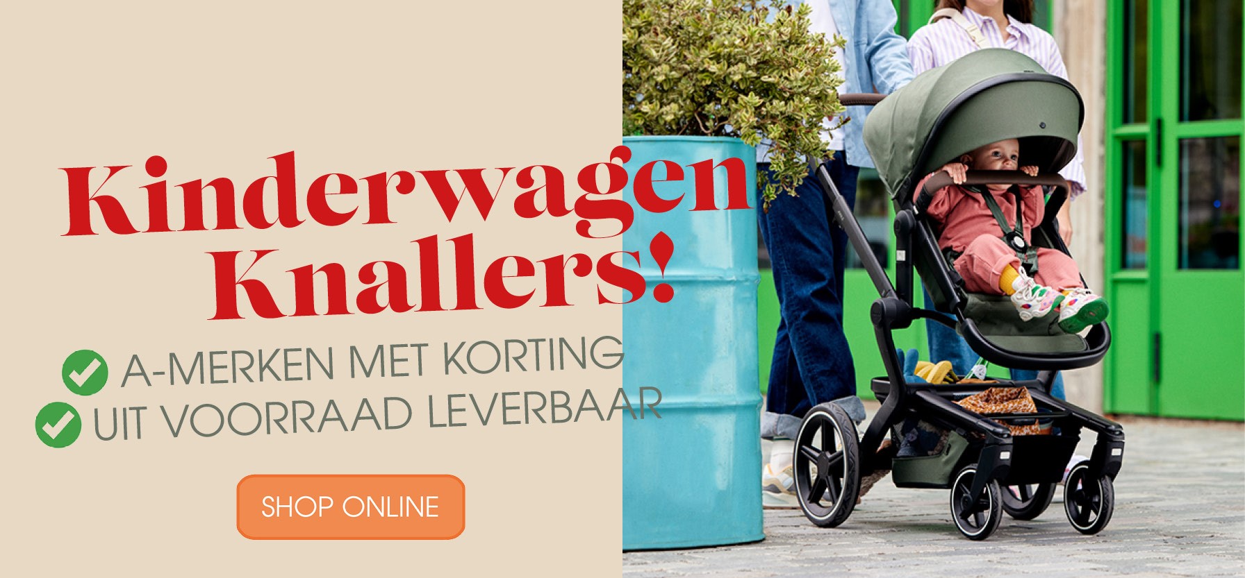 Kinderwagen Knallers!