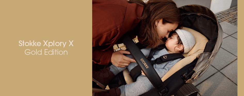 Stokke xplory clearance gold edition